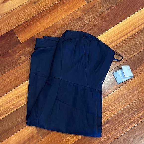 ⭐️ New J. Crew Erica Strapless Navy Blue Dress Size 10 - Picture 3 of 5